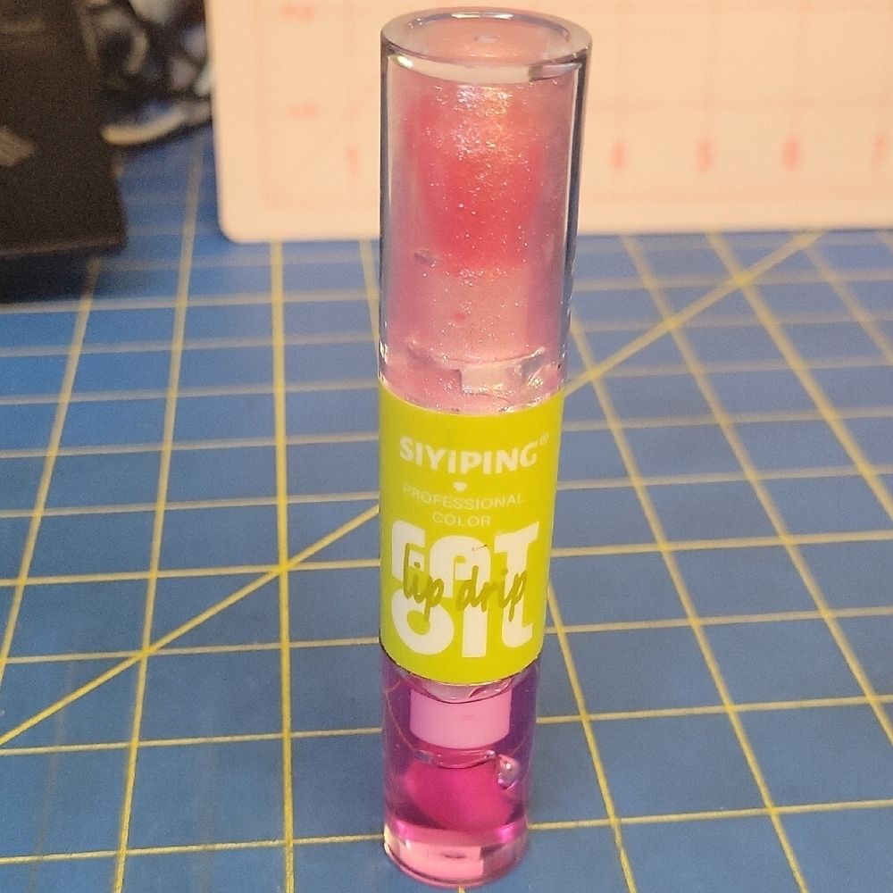 SIYPING Professional Pink Lip Drip Fat Oil 5" Tube 2 Color 1 Tube